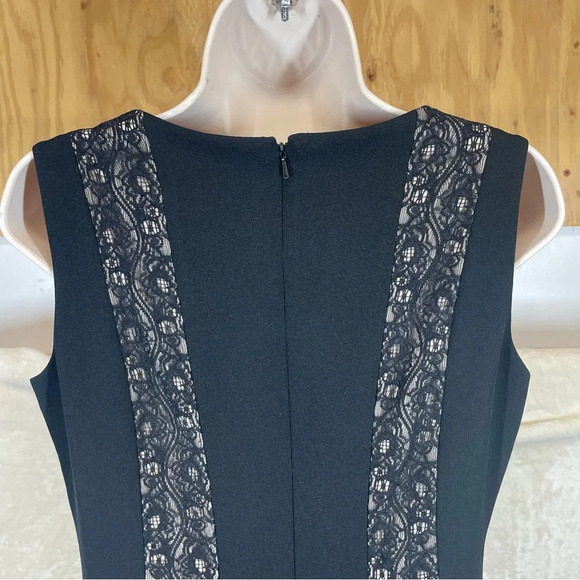 Jones New York sheath dress lace panels women’s size 8 business casual - Picture 4 of 9